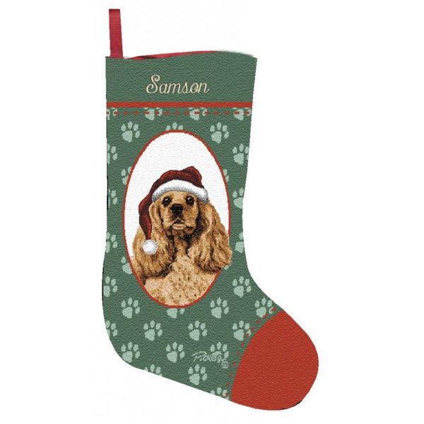 Cocker Spaniel Christmas Stocking