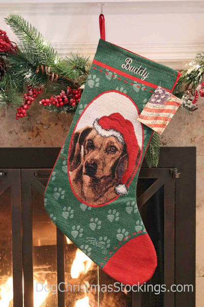 Dachshund Personalized Christmas Stocking