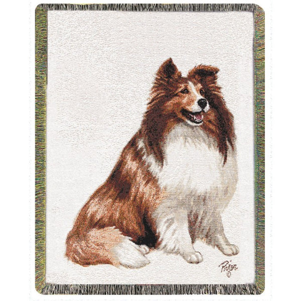 Shetland Sheepdog Blanket THrow