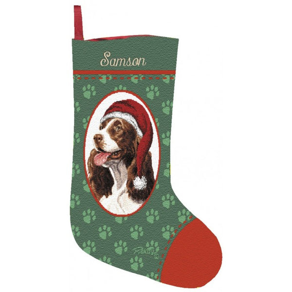 Springer Spaniel Christmas Stocking