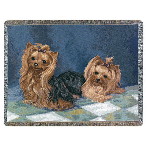 Yorkshire Terrier Blanket Throw