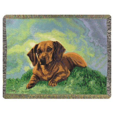 Dachshund Throw Blanket