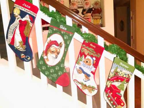 Chihuahua Personalized Christmas Stocking