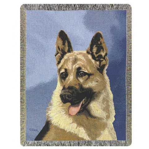 German Shepard Throw Blanket