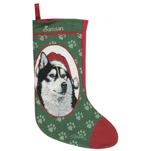 Husky Christmas Stocking