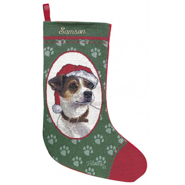 Jack Russell Christmas Stocking