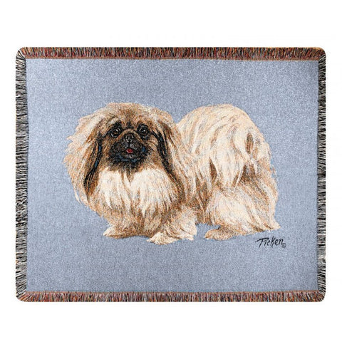 Pekingese Throw Blanket