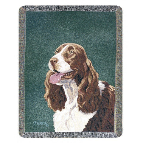 Springer Spaniel Throw Blanket